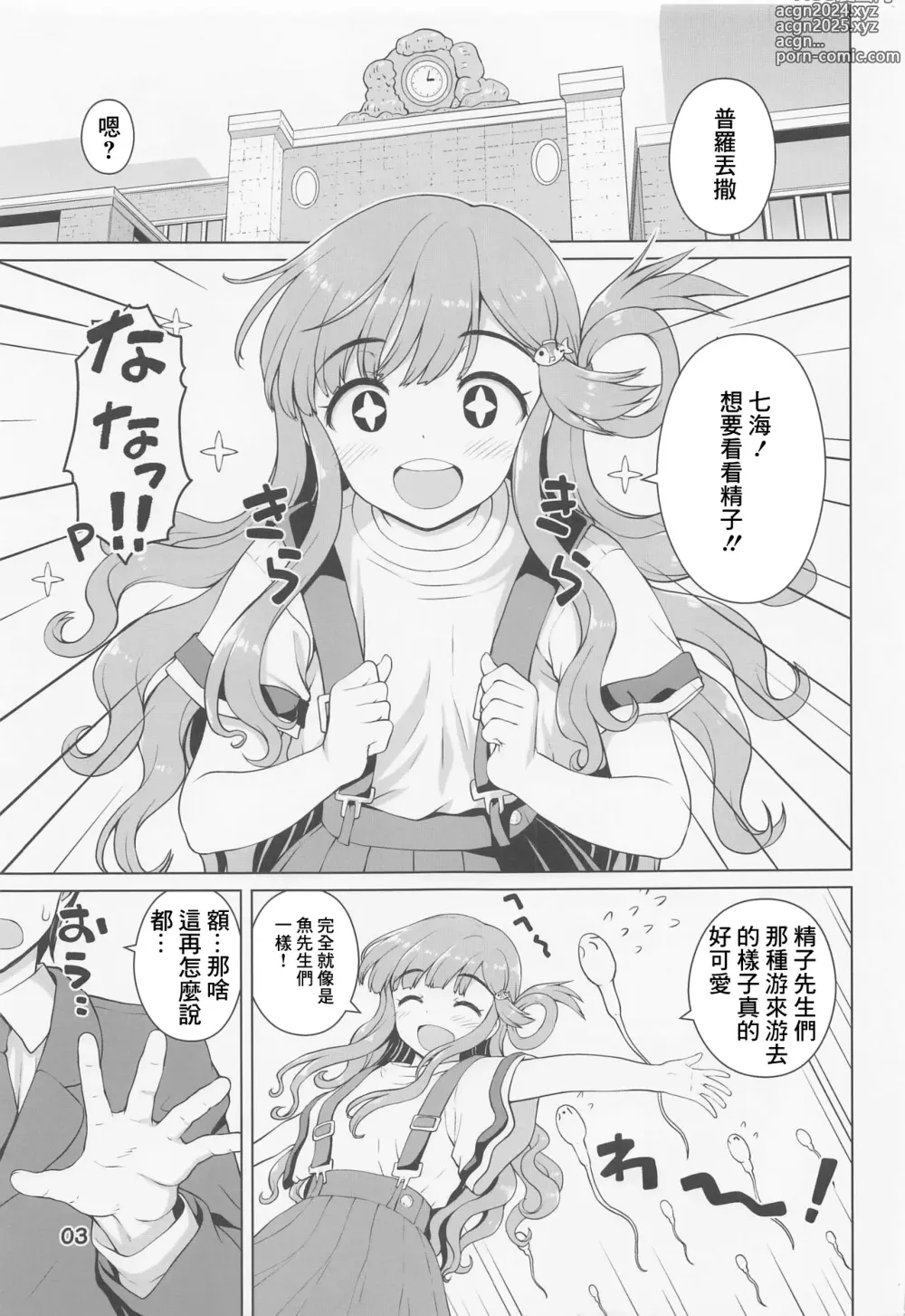 Page 2 of doujinshi Nanamichan no Osakanadou!