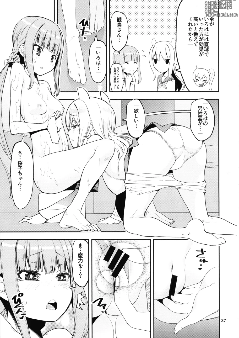 Page 36 of doujinshi Keisotsu Onna x Onna o Sesse no Machi Soushuuhen 4 Mannen Sakura no Uwasa hen