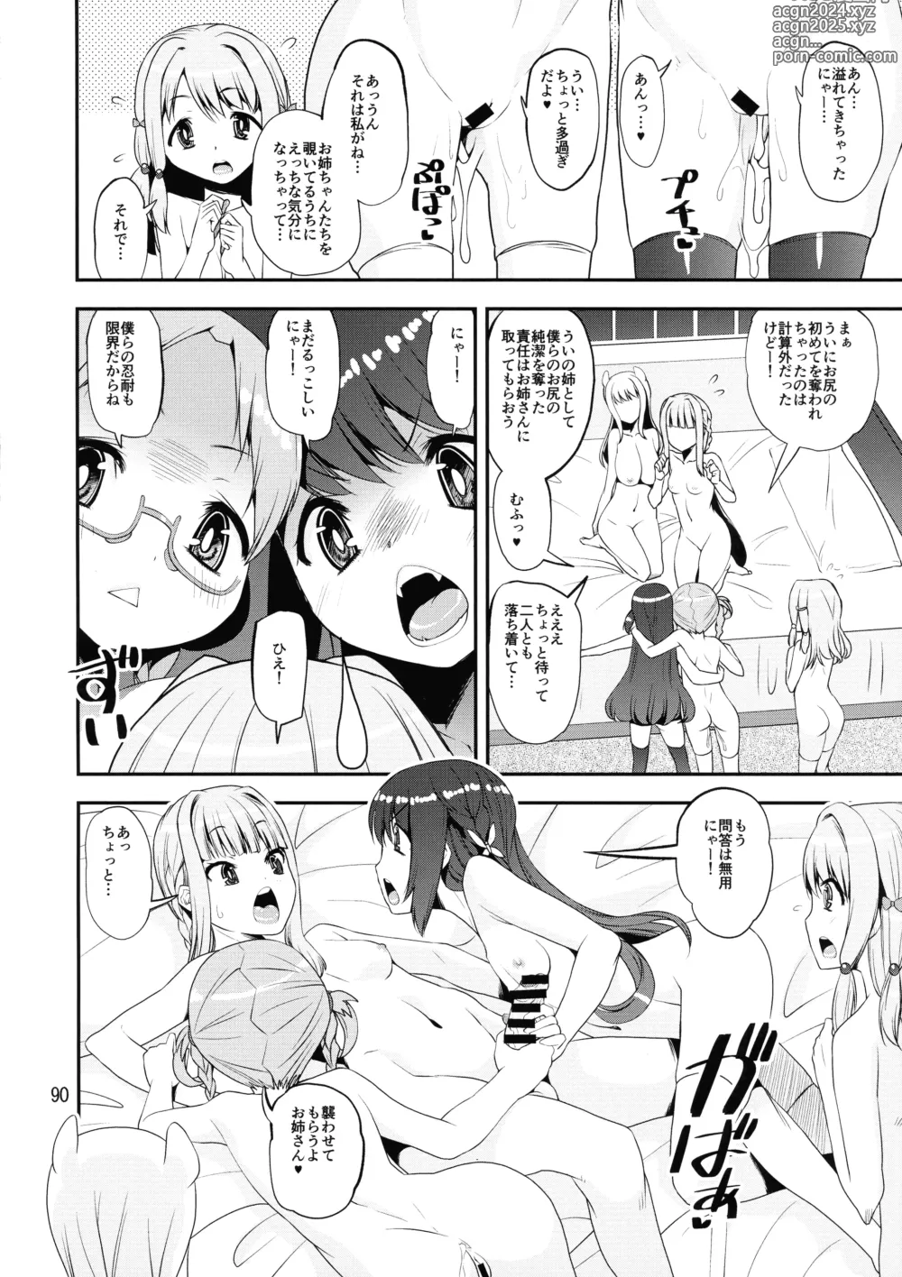 Page 89 of doujinshi Keisotsu Onna x Onna o Sesse no Machi Soushuuhen 4 Mannen Sakura no Uwasa hen