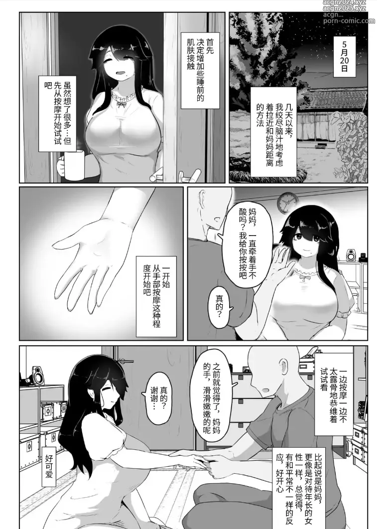 Page 54 of doujinshi Oyasumi, Okaa-san I