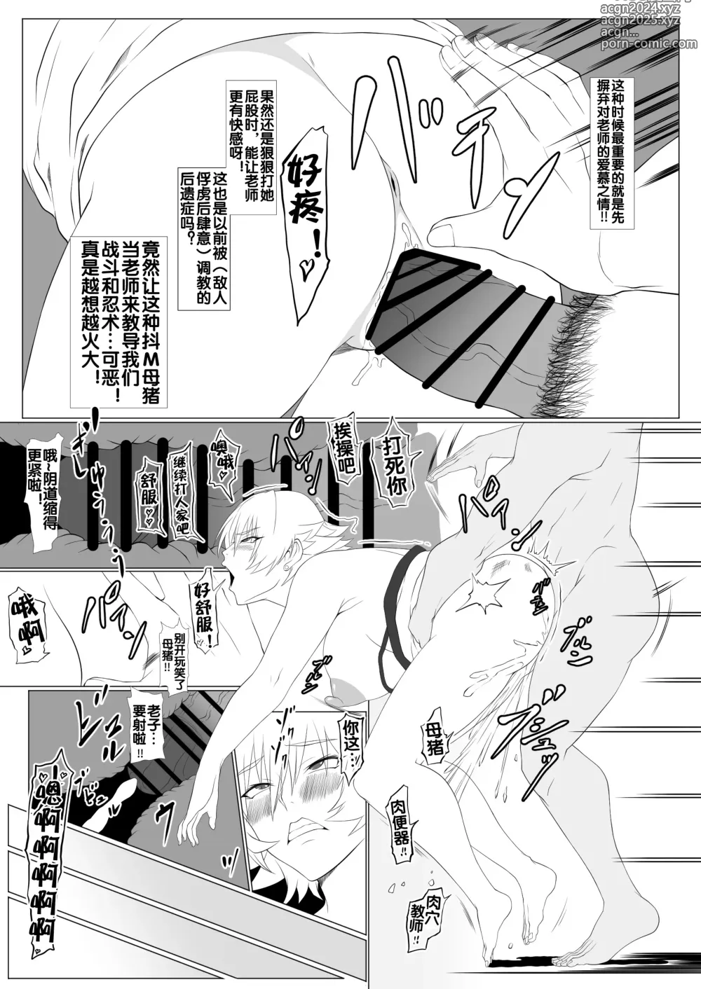 Page 15 of doujinshi Kimochi Yosugiru Taimanin no Ana