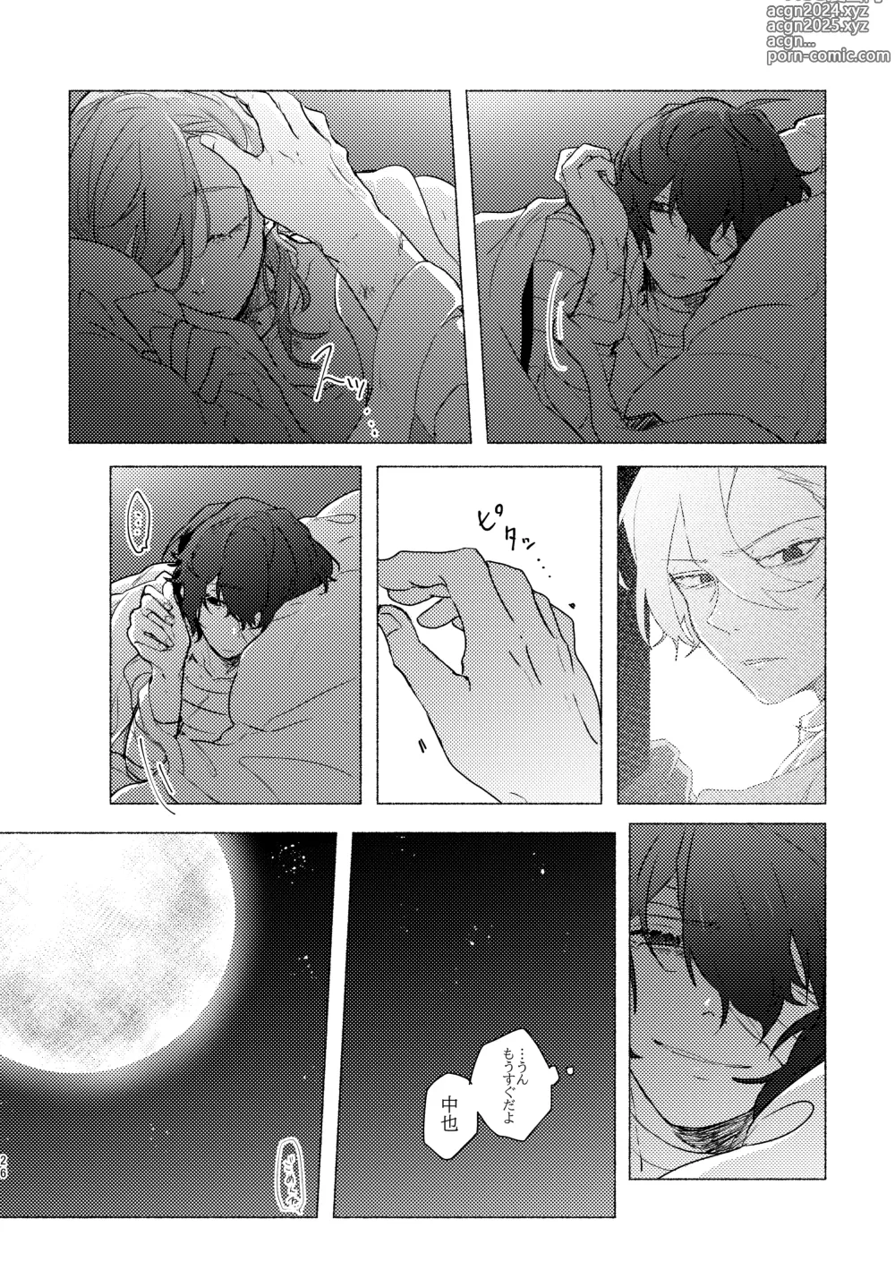 Page 25 of doujinshi Give you an applause.