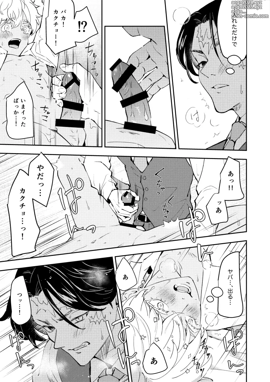 Page 13 of doujinshi Kakuchan datte shitto suru