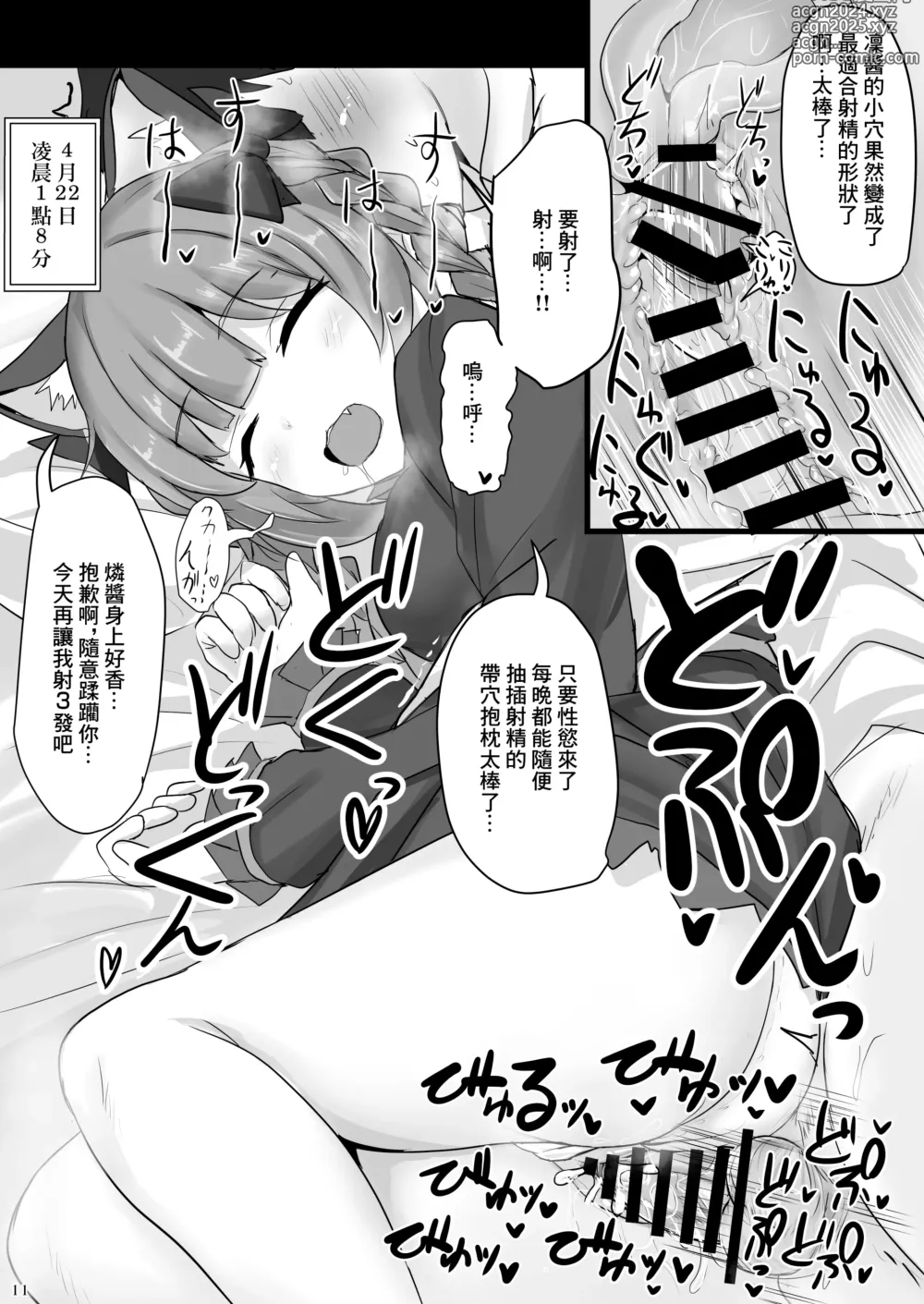 Page 10 of doujinshi Chireiden Suiminkan Kiroku vol. 2