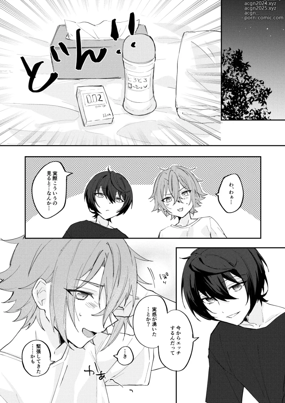 Page 2 of doujinshi Anxious Night Jou