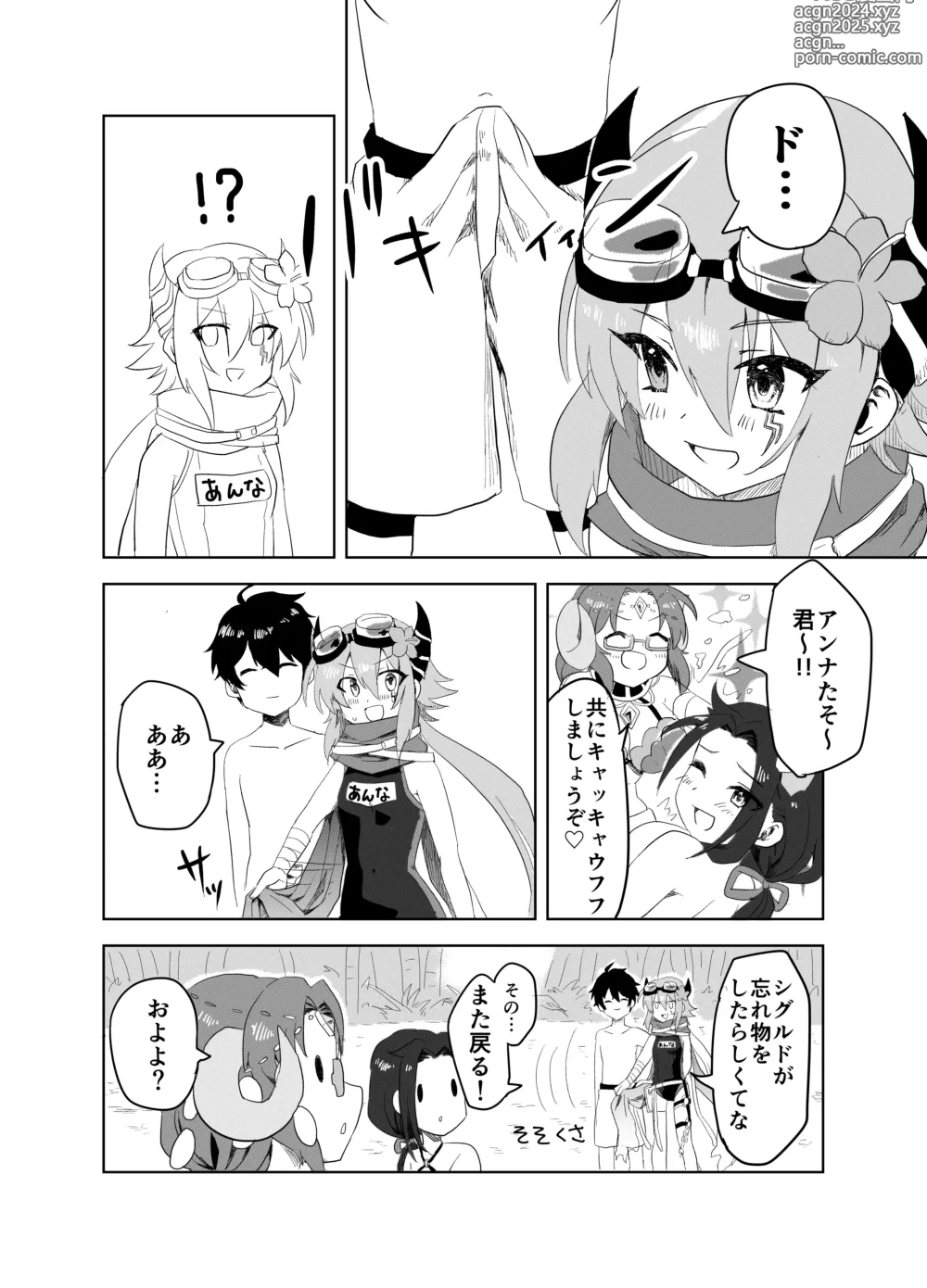 Page 4 of doujinshi Natsu wa Yappari Atsui kara Okashiku Nacchatte mo Shikatanai desu ne