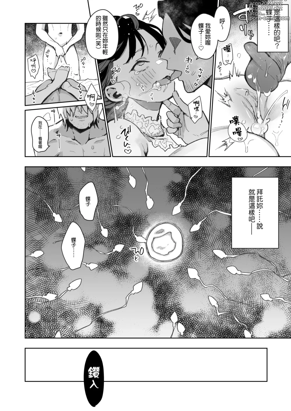 Page 201 of manga 蝶子-総集編-