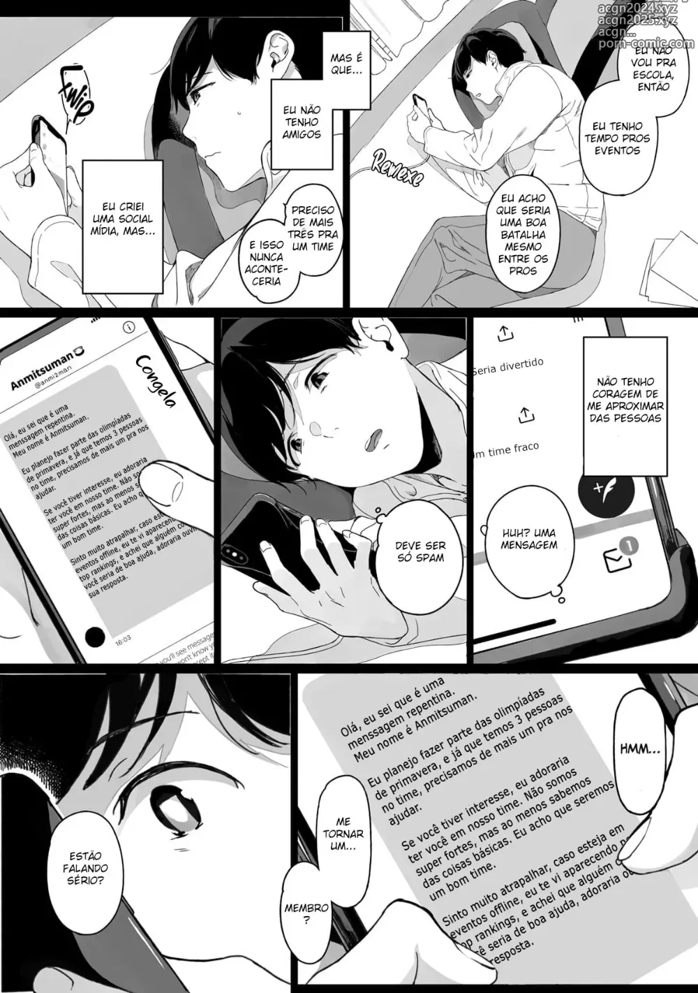 Page 4 of doujinshi Harém Gamer