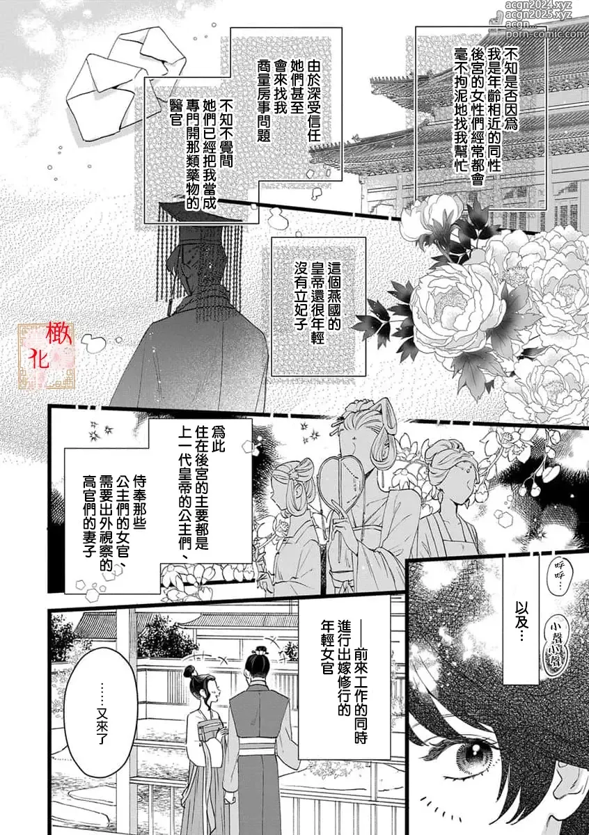 Page 8 of manga koukyuu i onna ha ni ge rare nai ～ wake axtu te syougun kakka ni neya kyouiku itasi masu～01-02｜後宮醫女無處可逃～因某些緣故對將軍閣下進行房事指導～01-02