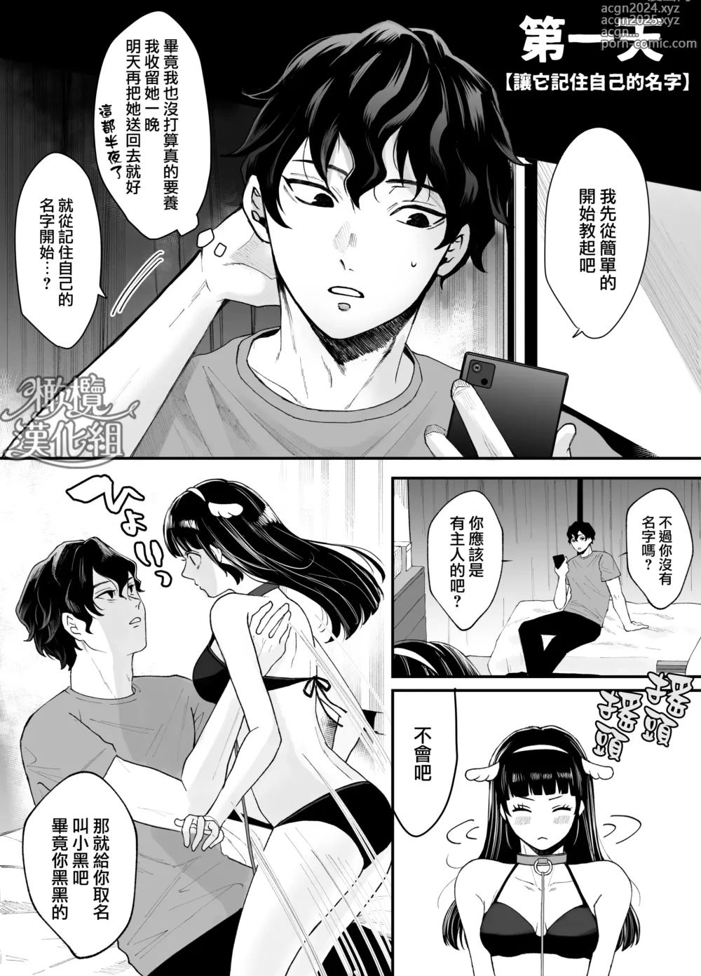 Page 9 of doujinshi 七日后成为母狗的女孩的故事