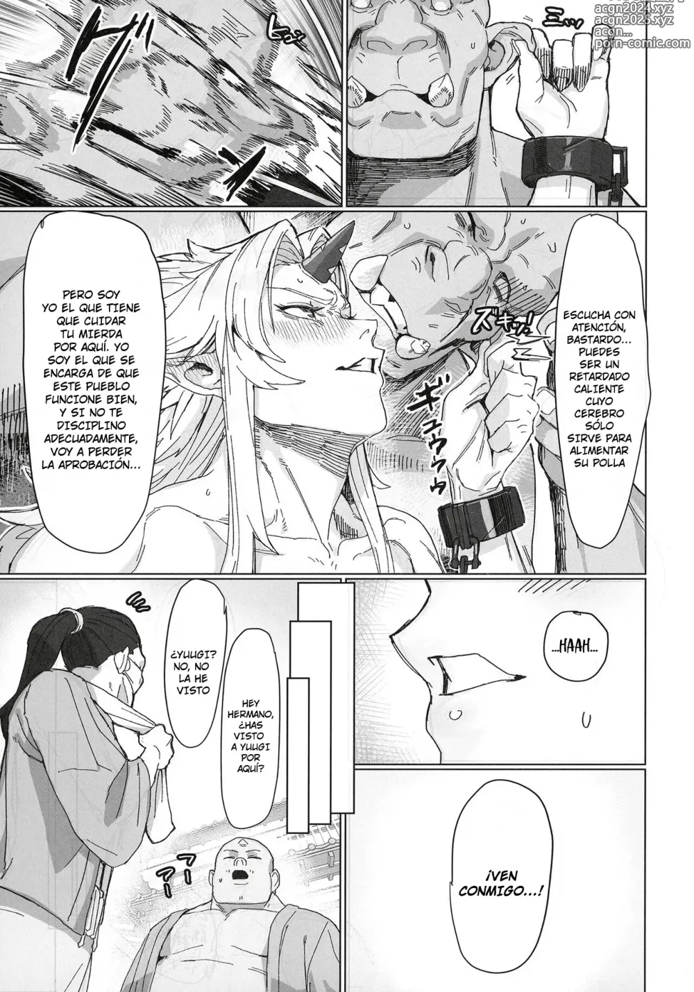 Page 9 of doujinshi Yuugi Nee-san to Ork ga kunzu hoguretsu 2  + CG DRAFT