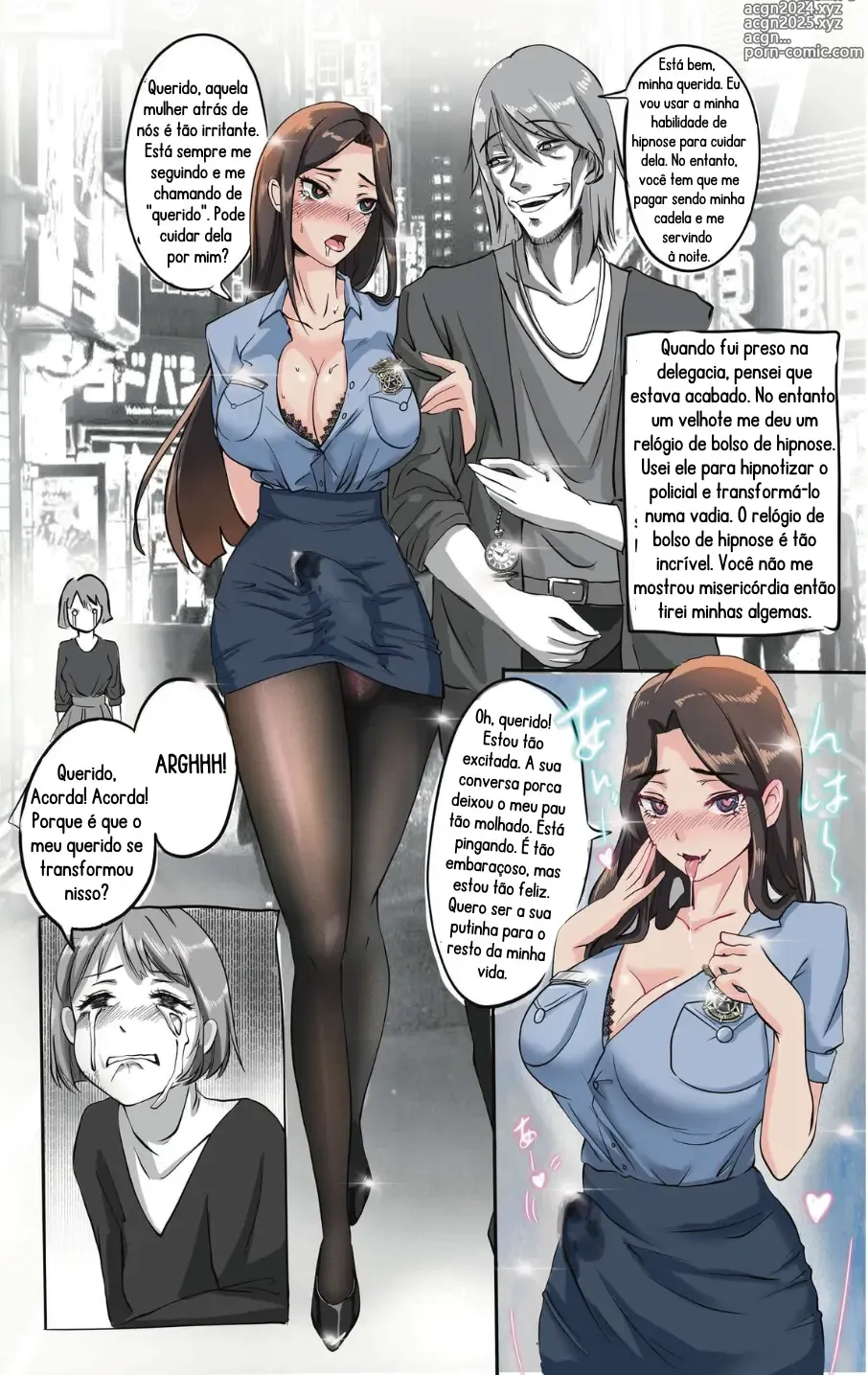 Page 2 of doujinshi The feminization of cop