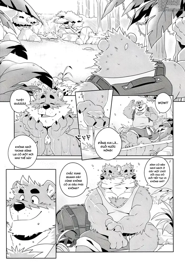 Page 4 of doujinshi A Bear And A Mysterious Realm