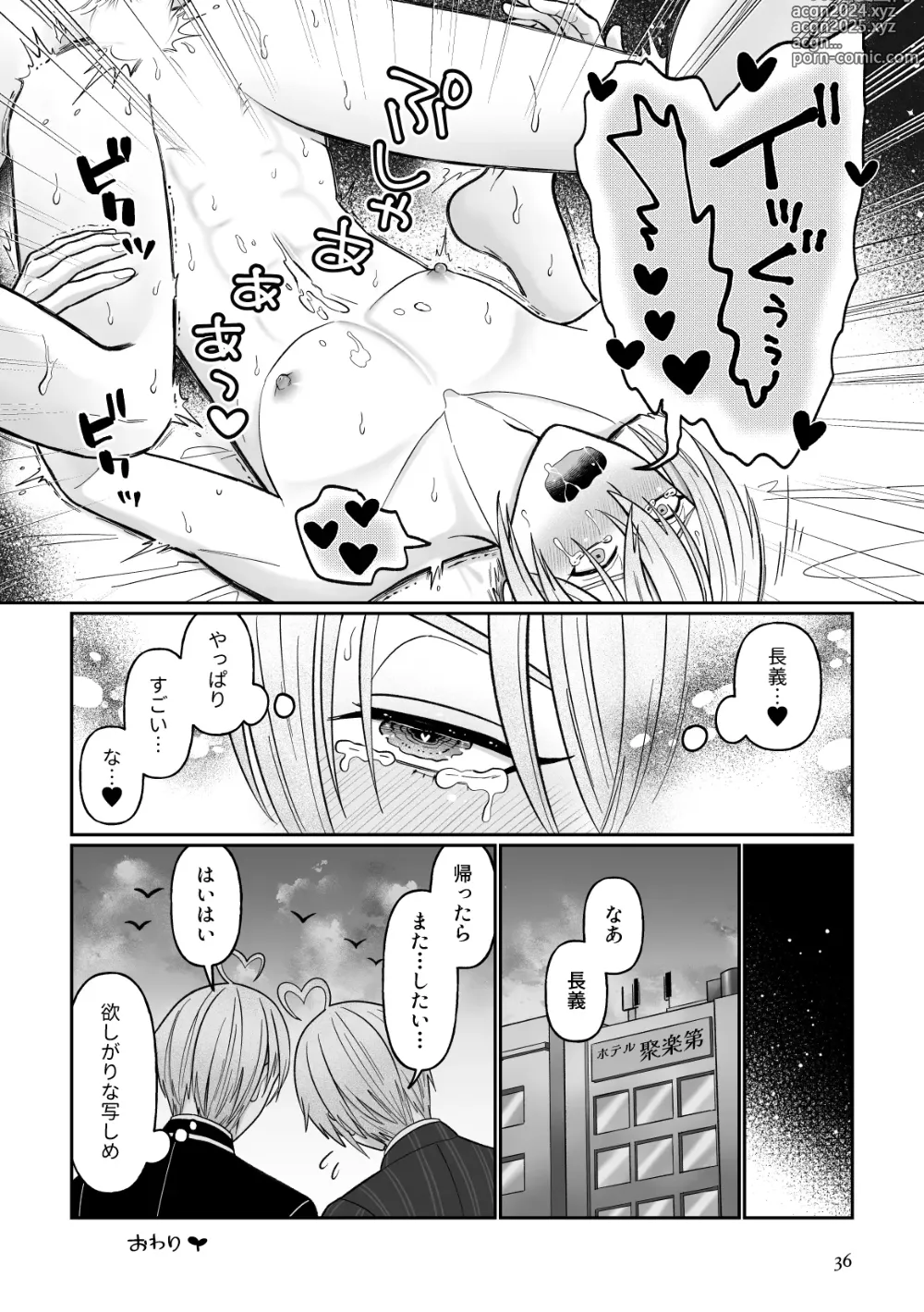 Page 33 of doujinshi Gaman dekinai utsushi ga ganbaru gokugoku arifureta hanashi