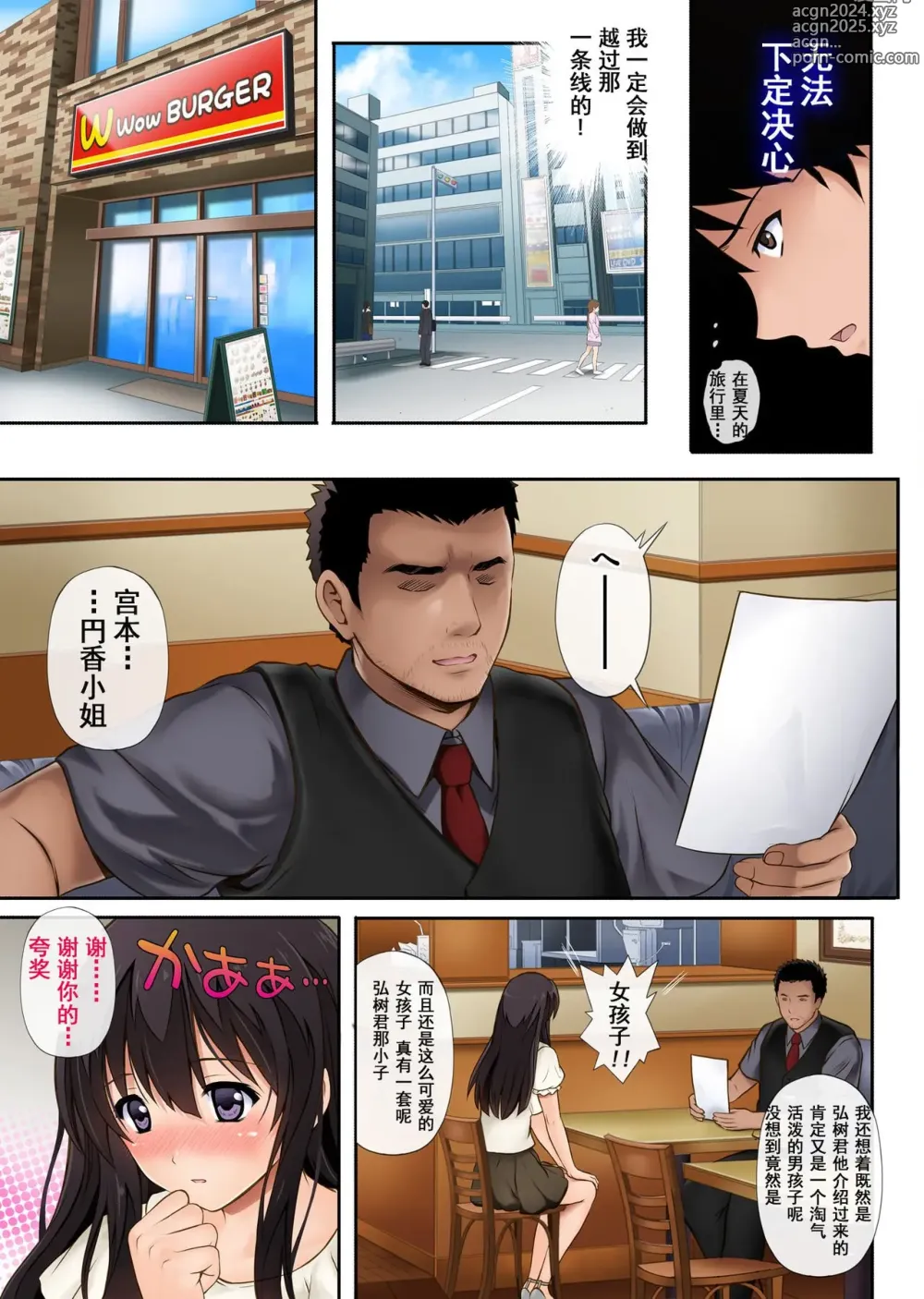 Page 7 of doujinshi 彼とわたしと店長の深夜勤務 1-3.1