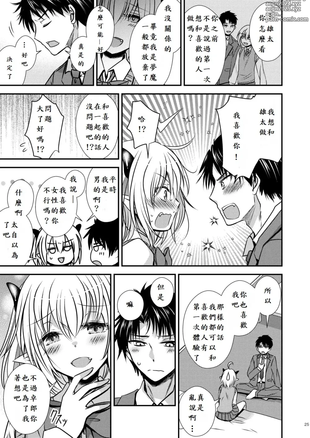 Page 25 of doujinshi 親友♂ときどきサキュバス♀