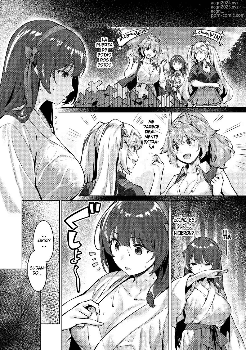 Page 54 of manga Kikikibu ~Smartphone Game no Sekai de Ecchi Muso~