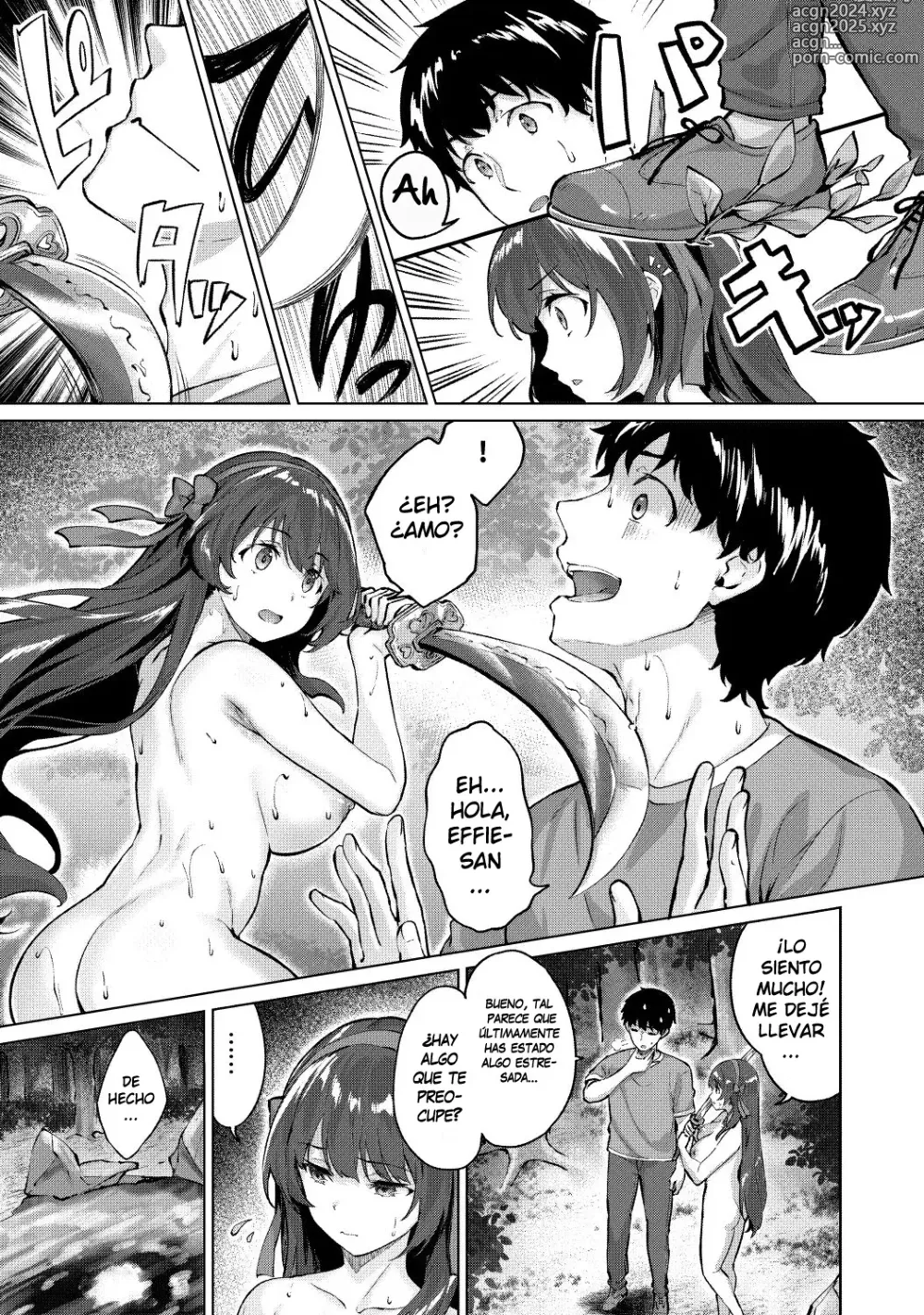 Page 57 of manga Kikikibu ~Smartphone Game no Sekai de Ecchi Muso~