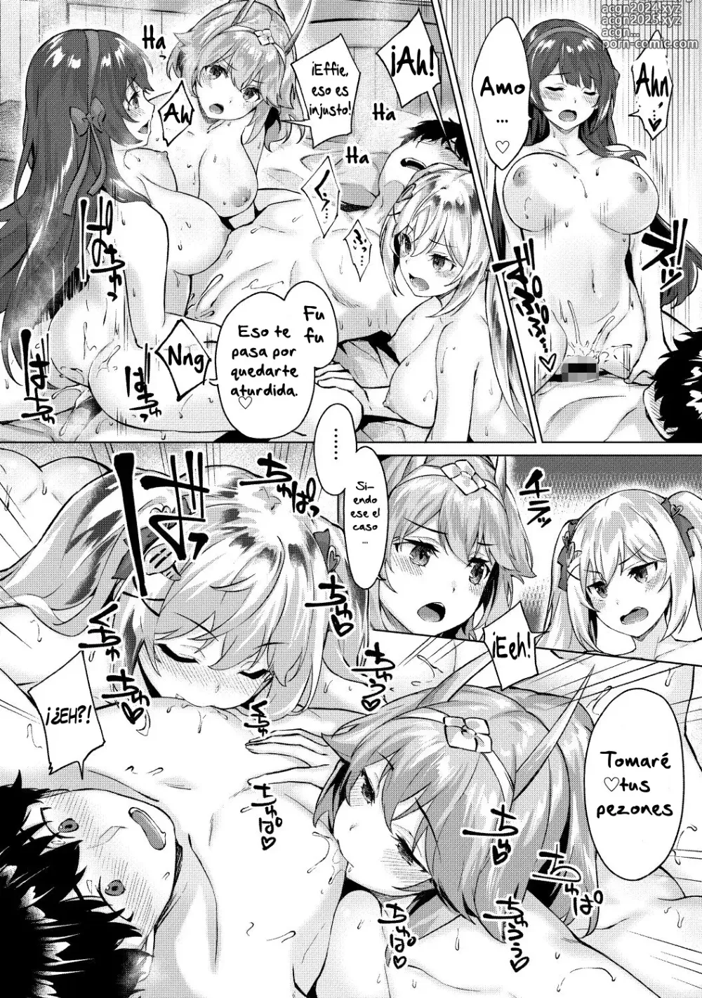 Page 76 of manga Kikikibu ~Smartphone Game no Sekai de Ecchi Muso~