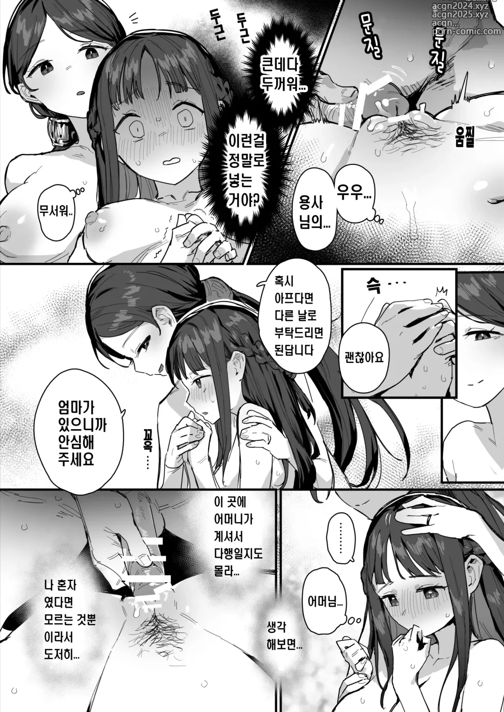 Page 14 of doujinshi Hime to Yuusha to Okaa-sama