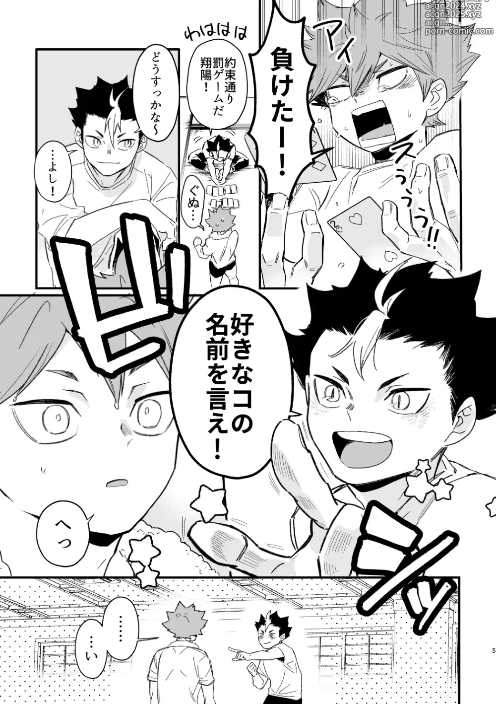 Page 4 of doujinshi Kono Natsu o Matteita