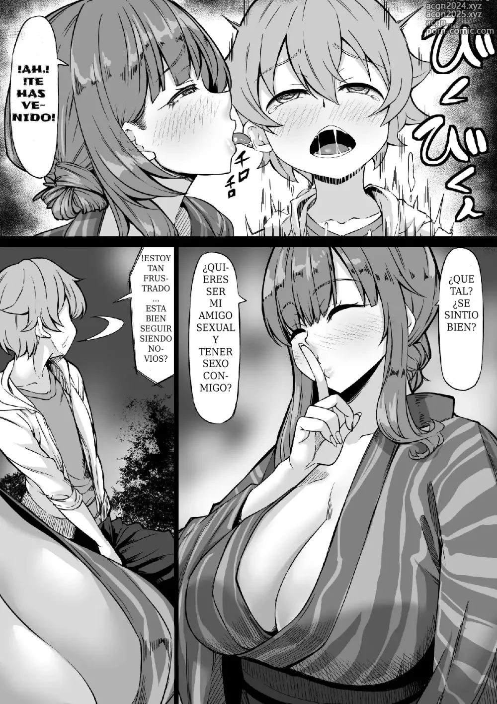 Page 13 of doujinshi ¿Me Aceptas como tu Novia Aunque Conserve a mis Amigos Sexuales?