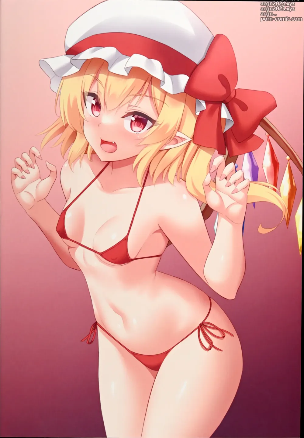 Page 17 of doujinshi Flandre to Ecchi na Oasobi