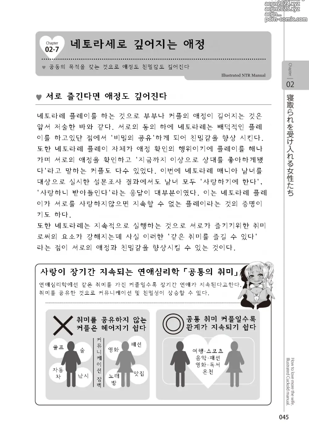 Page 47 of manga Zusetsu NTR Manual