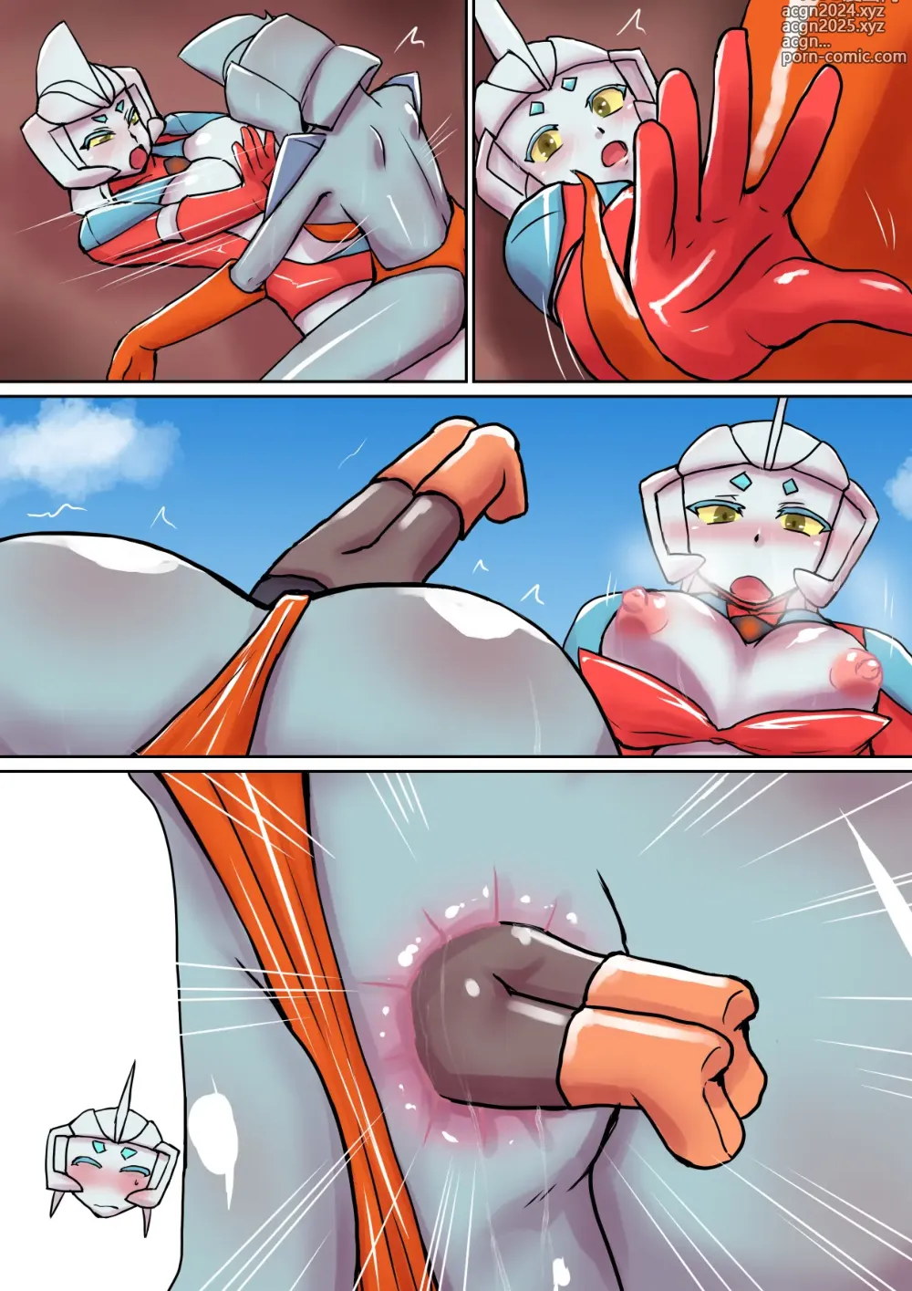 Page 38 of doujinshi Tokusatsu Heroine Series - Rusty Comet Ch. 5 Rusty Comet VS Rusty Comet