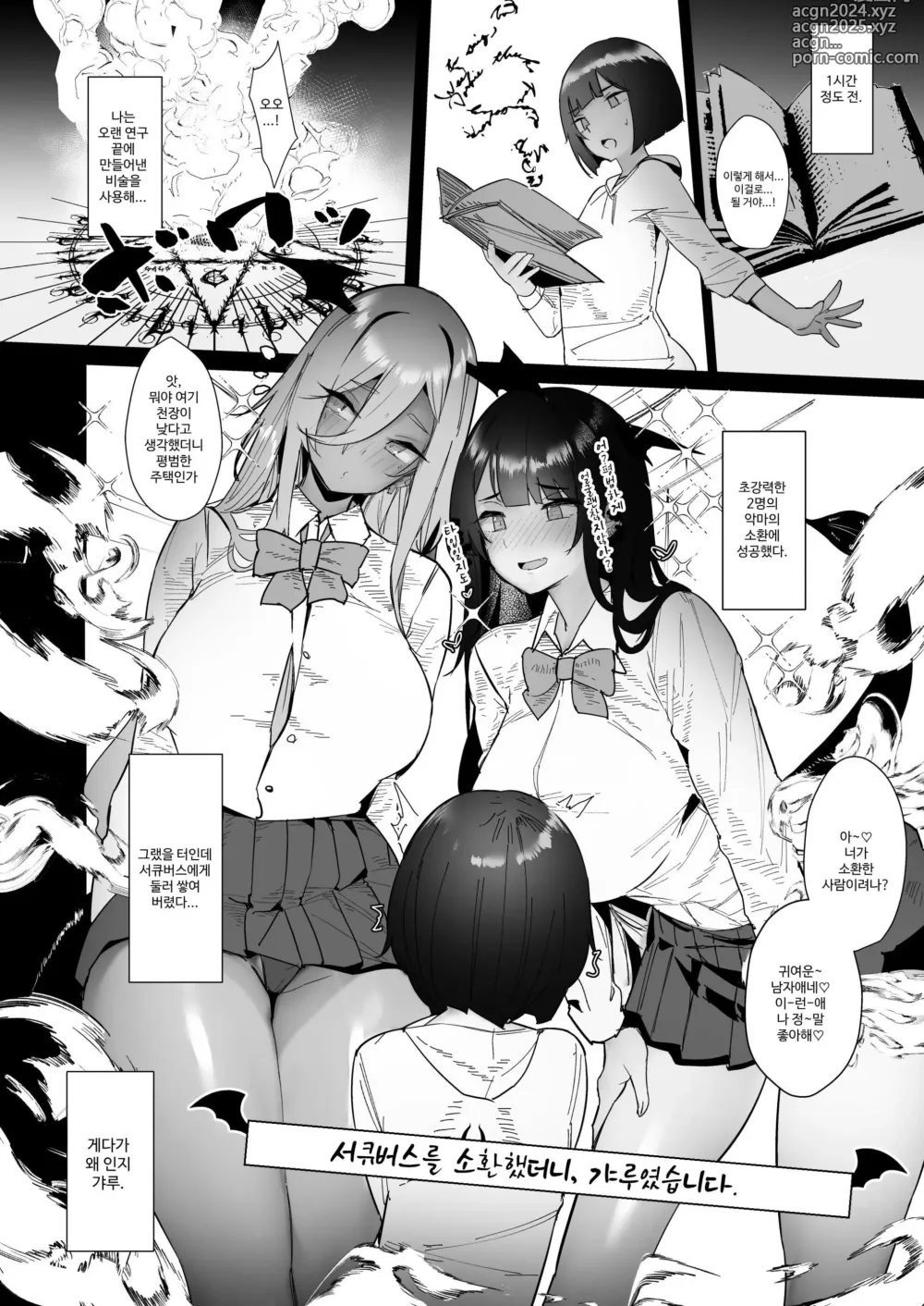 Page 10 of doujinshi Succubus o Shoukan Shitara, Gal Deshita.