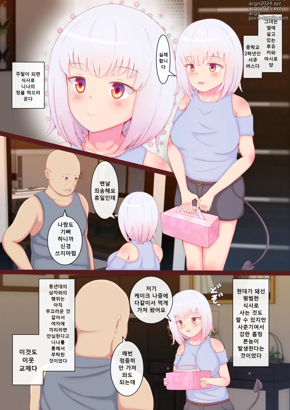 Page 3 of doujinshi 사춘기 서큐버스는 통통한 젖꼭지와 애널이 약하다