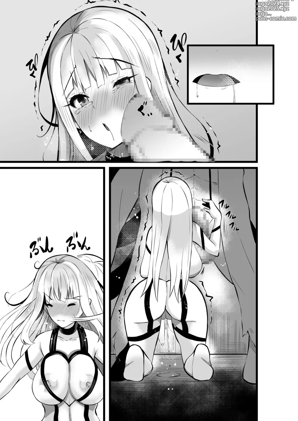 Page 76 of doujinshi Mahou Shoujo Saint Lily Shinshoku ~Mahou Shoujo ga Ecchi na Teki ni Haiboku Shite Akuochi Kaijin-ka Suru Made~ - Magical girl Saint Lily Erosion