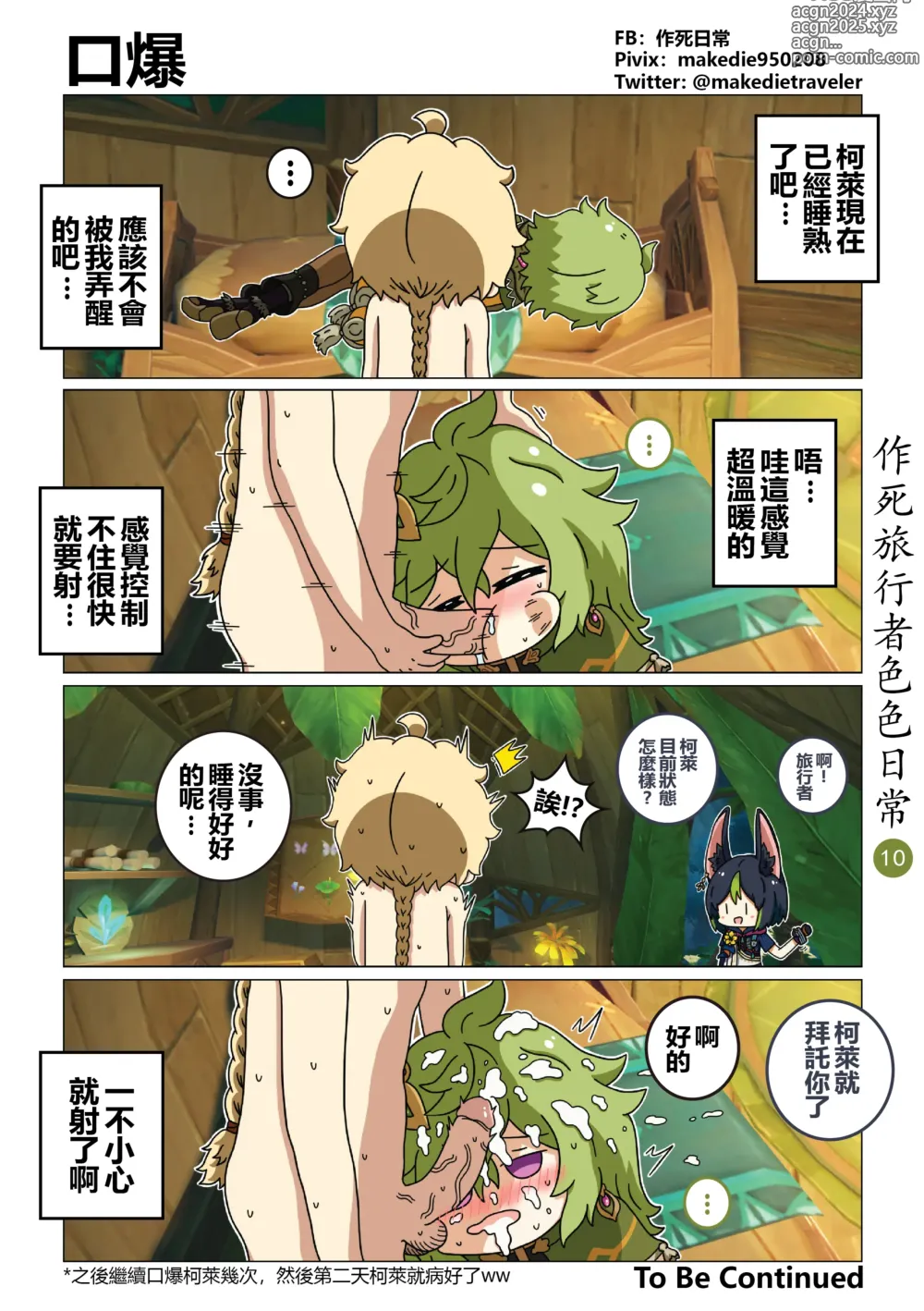 Page 10 of doujinshi 作死旅行者色色日常篇