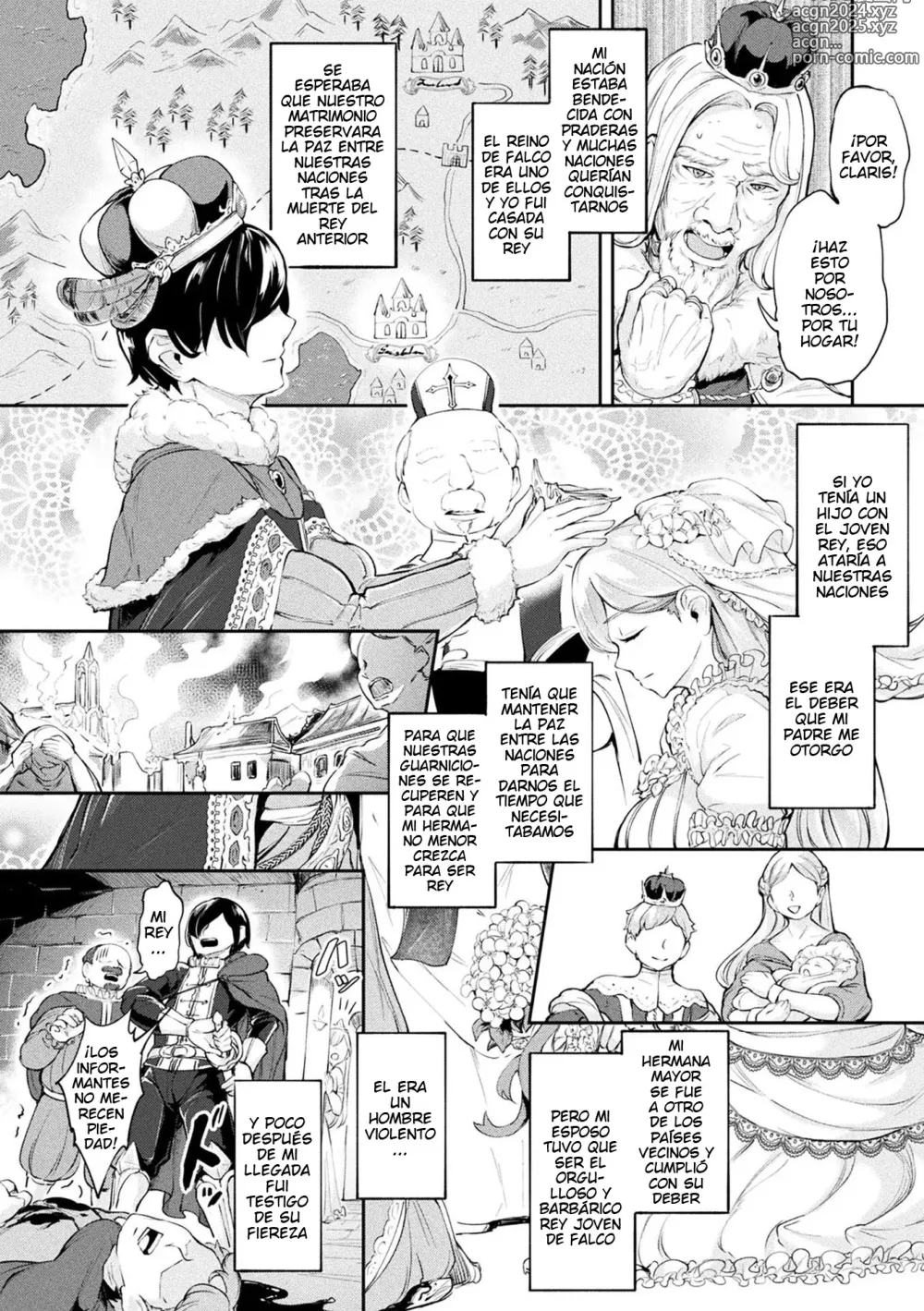 Page 2 of manga Tekikoku kara Mukaeta Kisaki wa Ketsumedo Aigangu