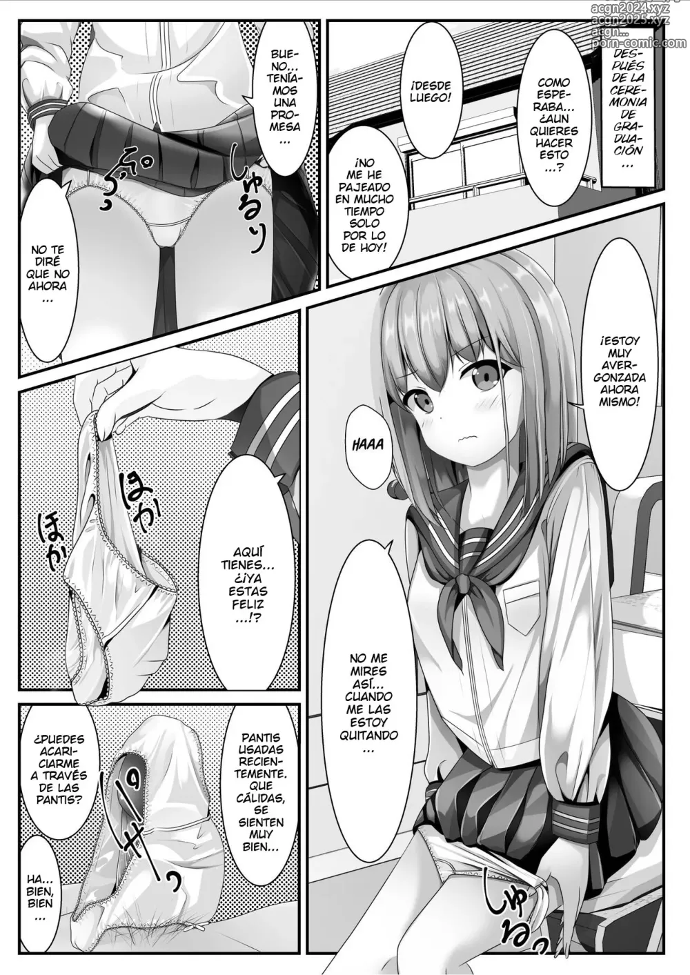 Page 3 of doujinshi Sotsugyou Shitara Seifuku ni Seieki Bukkake Shitemo Ii to Iu no de