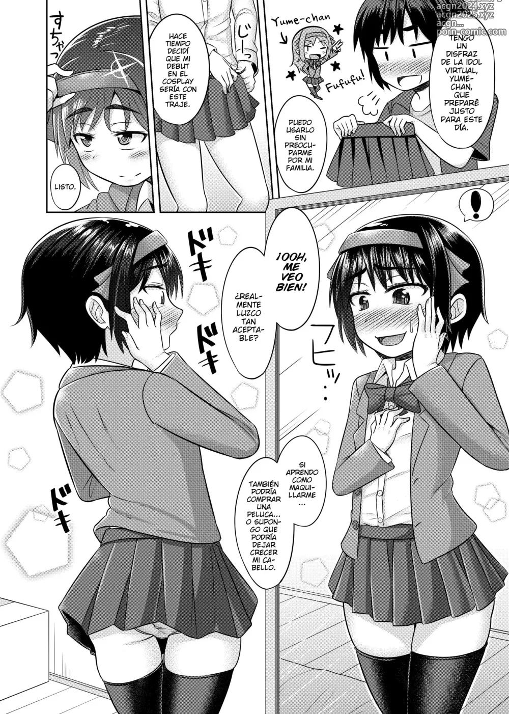 Page 3 of doujinshi Takanashi Yuzuki, Josou Cosplay Hajimemashita