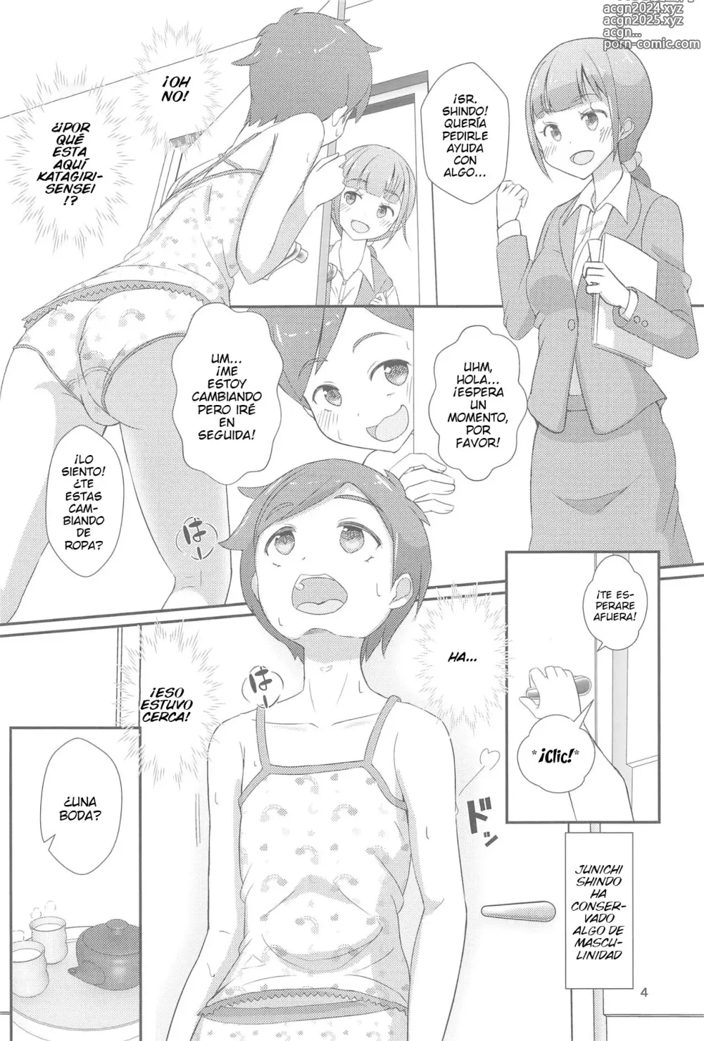 Page 5 of doujinshi Sensei! Kekkonshiki de Jojisou