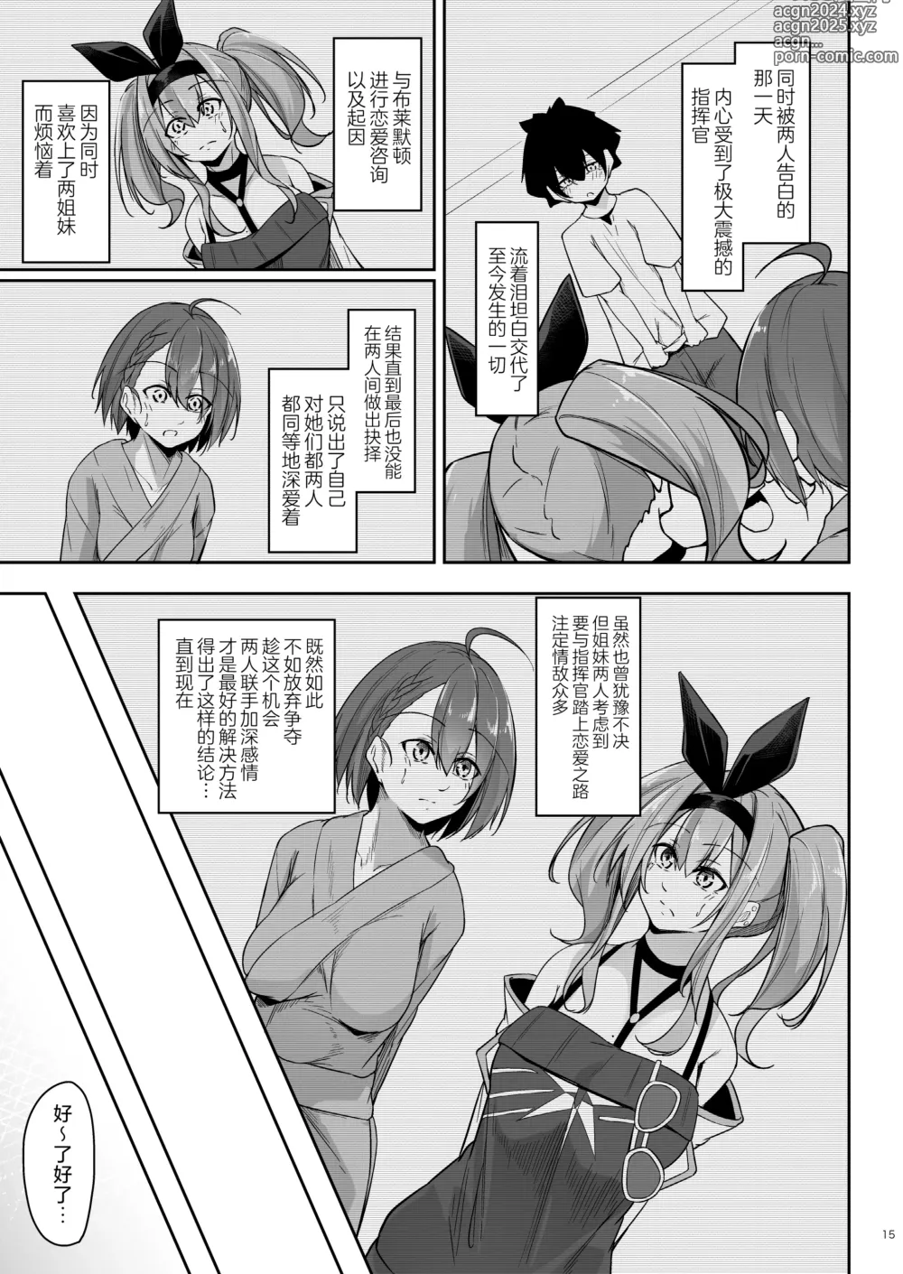 Page 15 of doujinshi 火热的烦恼咨询室 -应用篇-