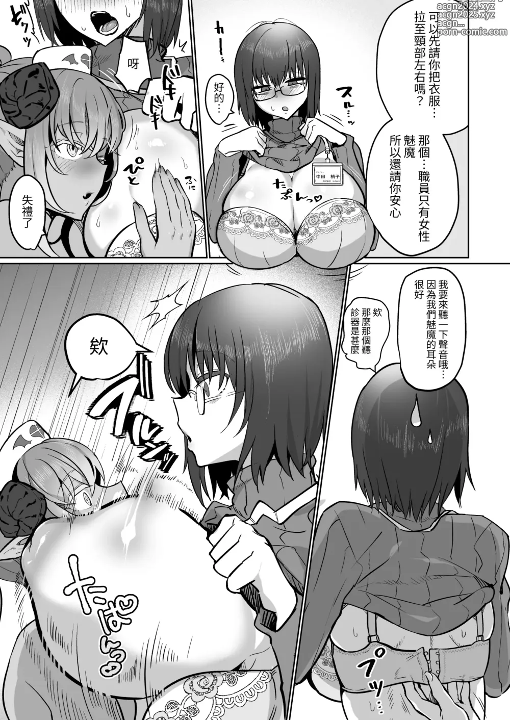 Page 9 of doujinshi Futanari Chiryou Succubus Clinic