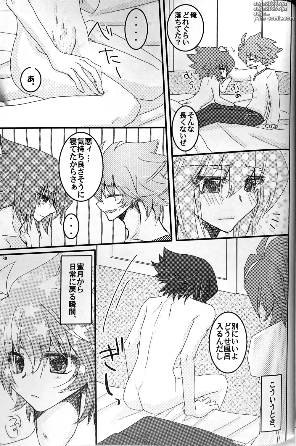 Page 89 of doujinshi SWEET HONEY