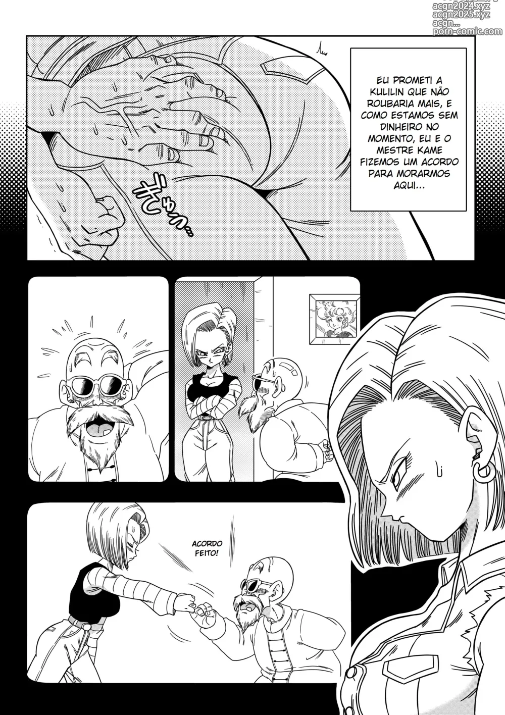 Page 3 of doujinshi Dagon Ball - Andróide 18 Contra o Mestre Kame (decensored)