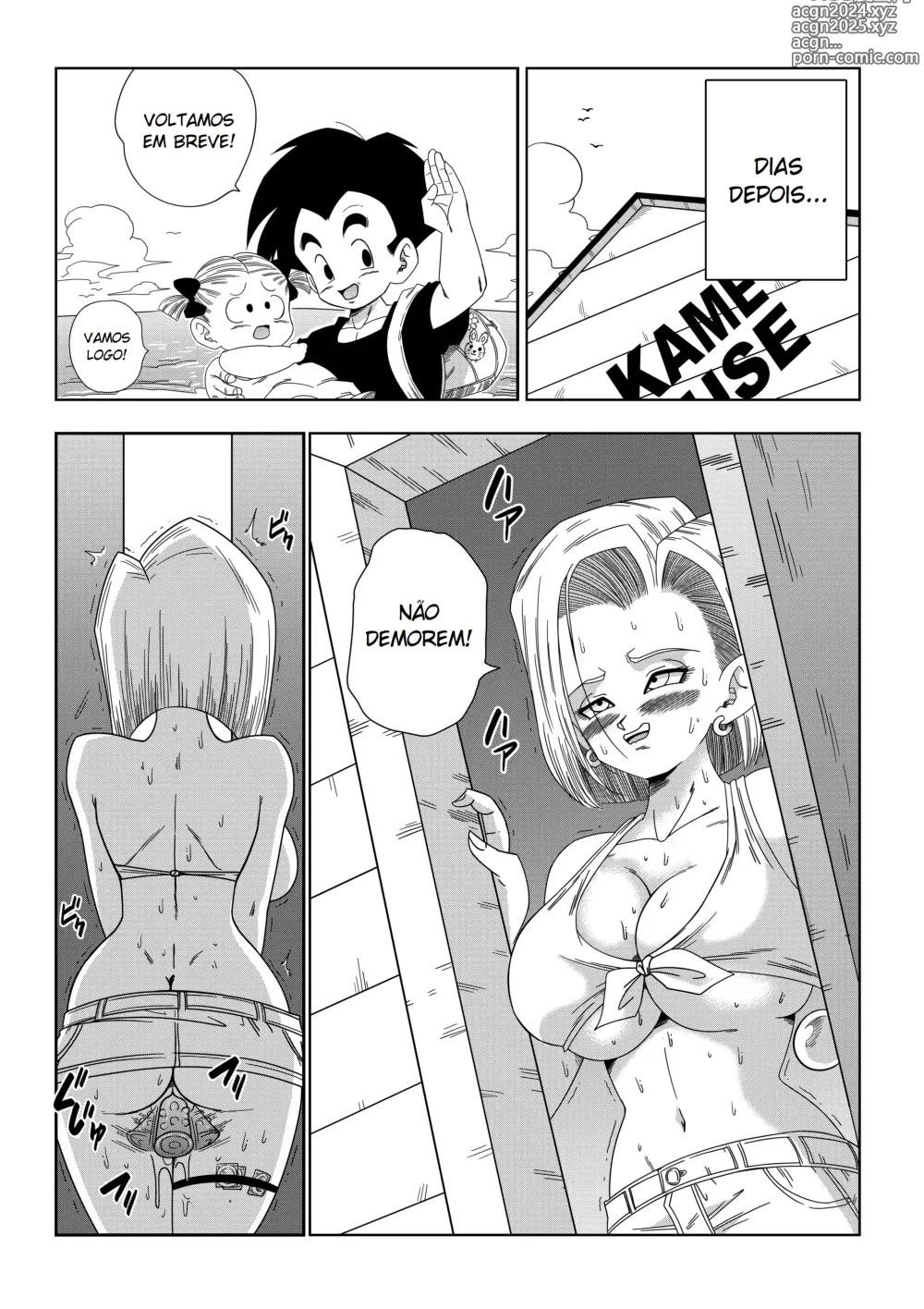 Page 28 of doujinshi Dagon Ball - Andróide 18 Contra o Mestre Kame (decensored)