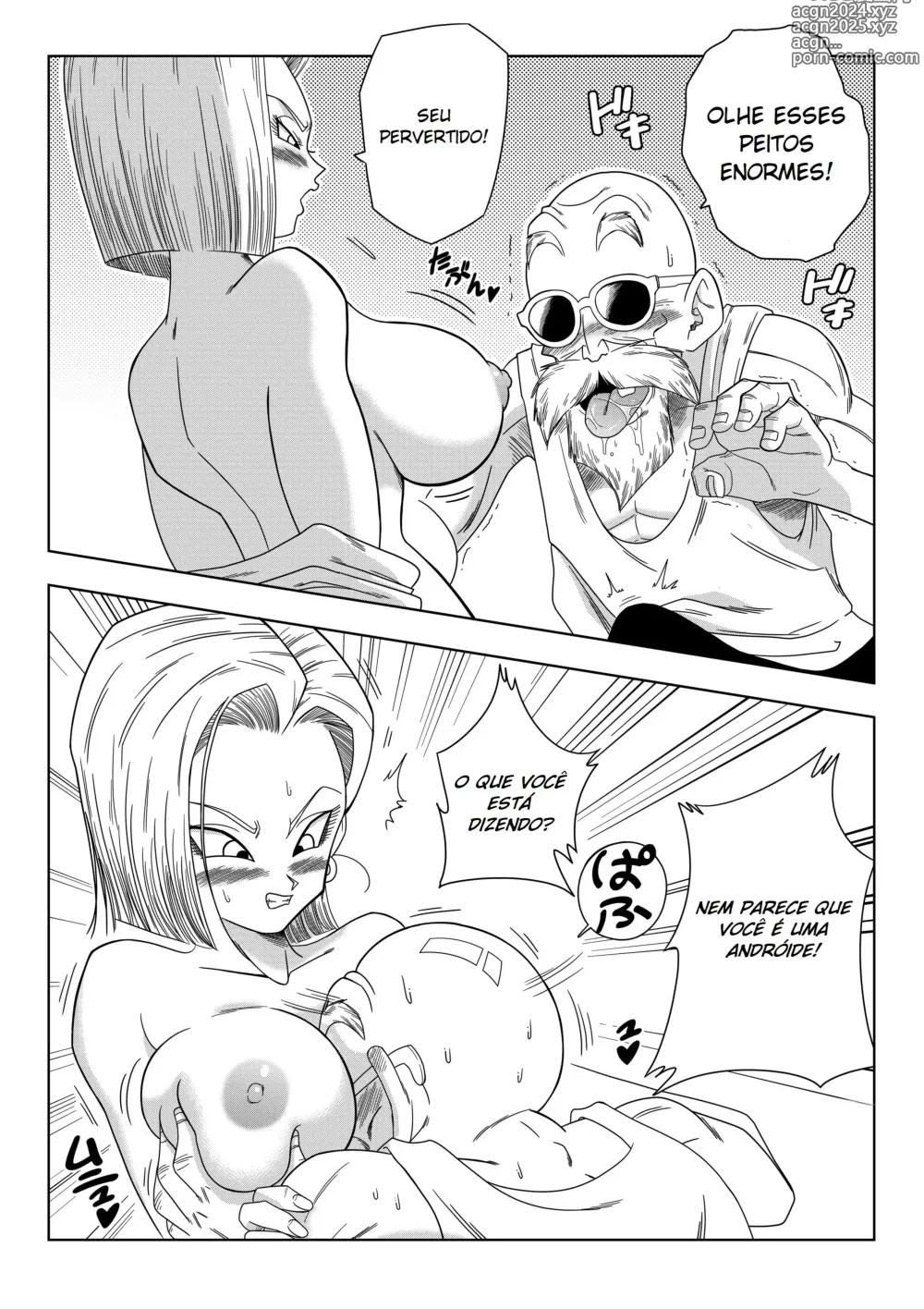 Page 7 of doujinshi Dagon Ball - Andróide 18 Contra o Mestre Kame (decensored)