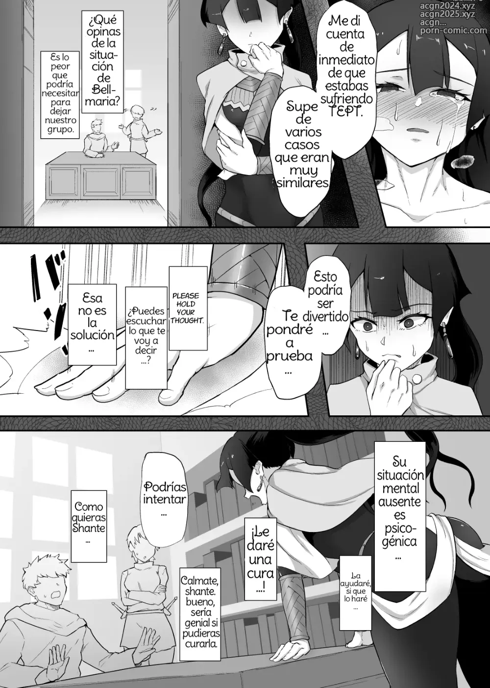 Page 41 of doujinshi Tettsui no Onna Senshi, Mamono ni Makete Okasareru Mousou o Kojirase Shinu yori Hidoi Me ni Au