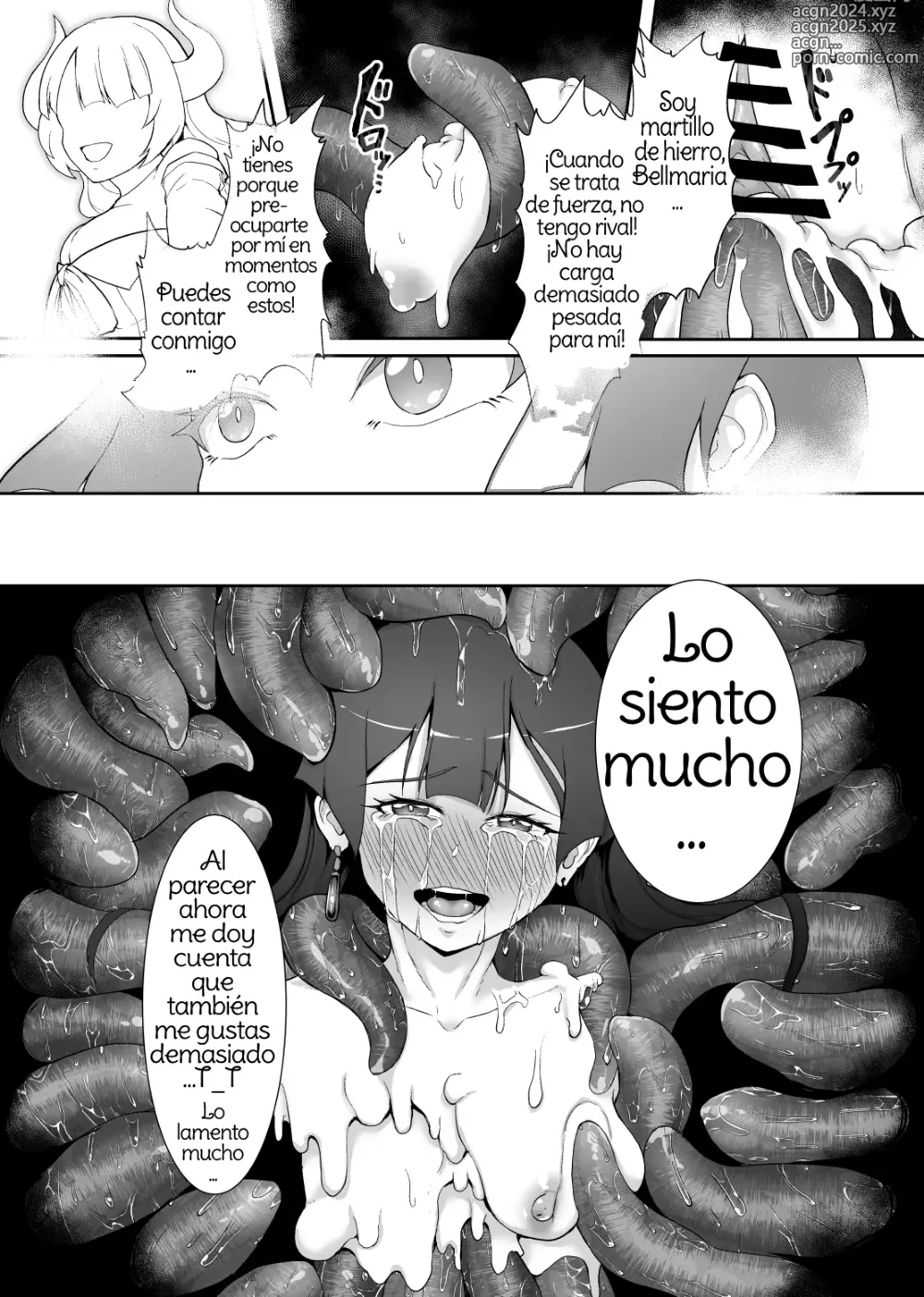 Page 44 of doujinshi Tettsui no Onna Senshi, Mamono ni Makete Okasareru Mousou o Kojirase Shinu yori Hidoi Me ni Au