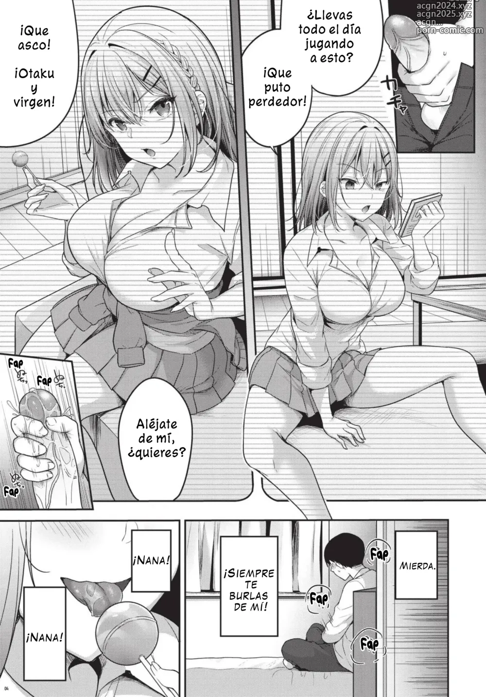 Page 3 of manga Gimai-chan no Iutoori! (decensored)