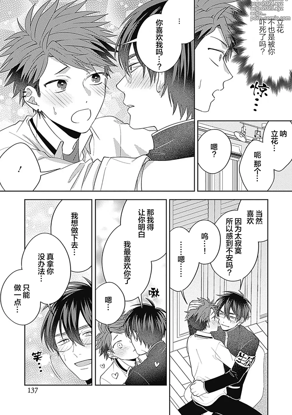 Page 142 of manga 作為學生會成員教育後輩(?)，不知為何變成了愛情喜劇