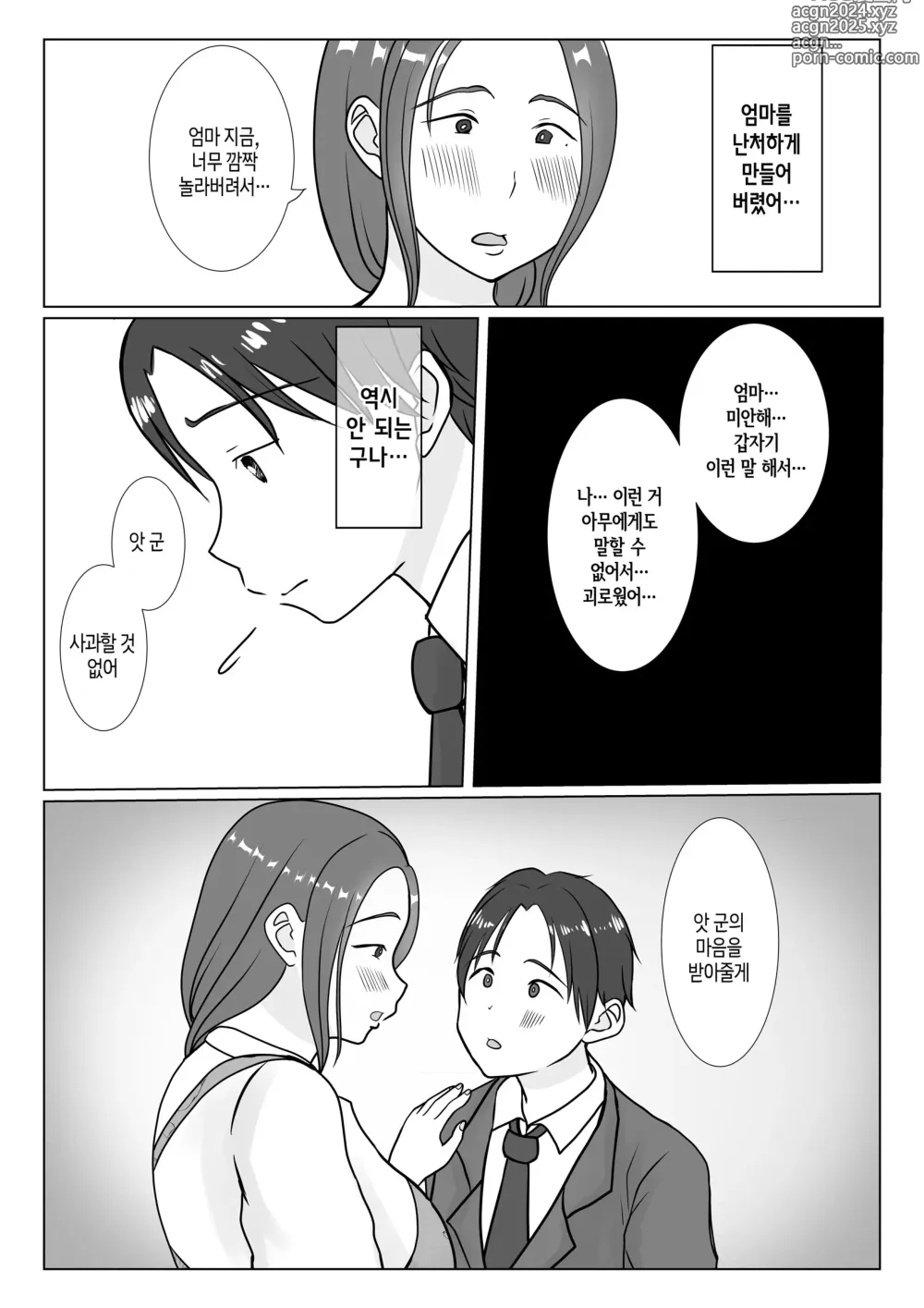 Page 12 of doujinshi 나는 엄마를 진심으로 사랑했다1