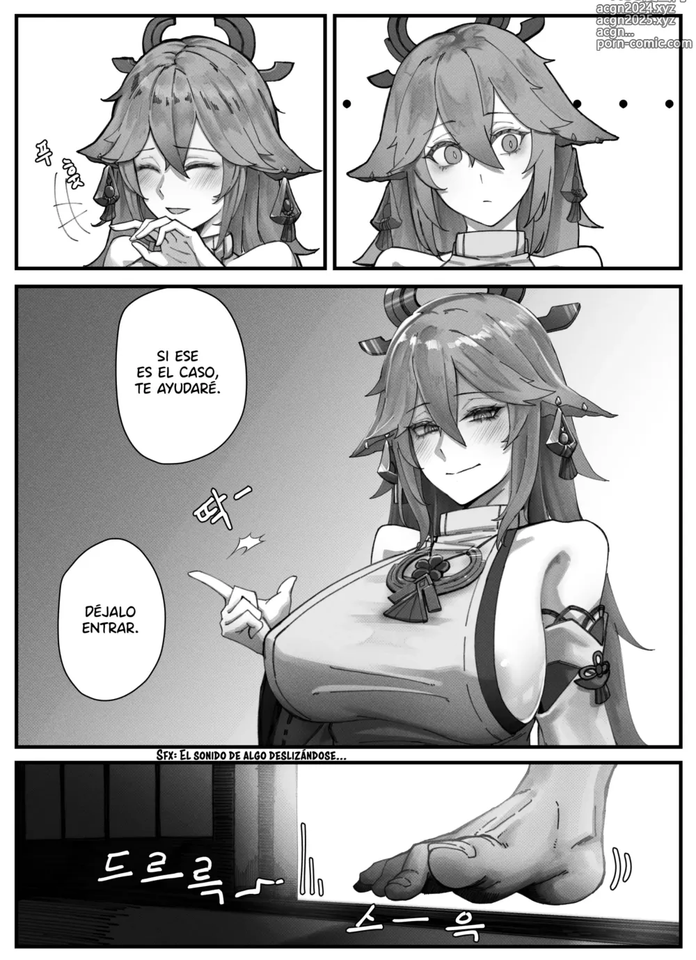 Page 3 of doujinshi Teyvat Gravure Raiden Shogun