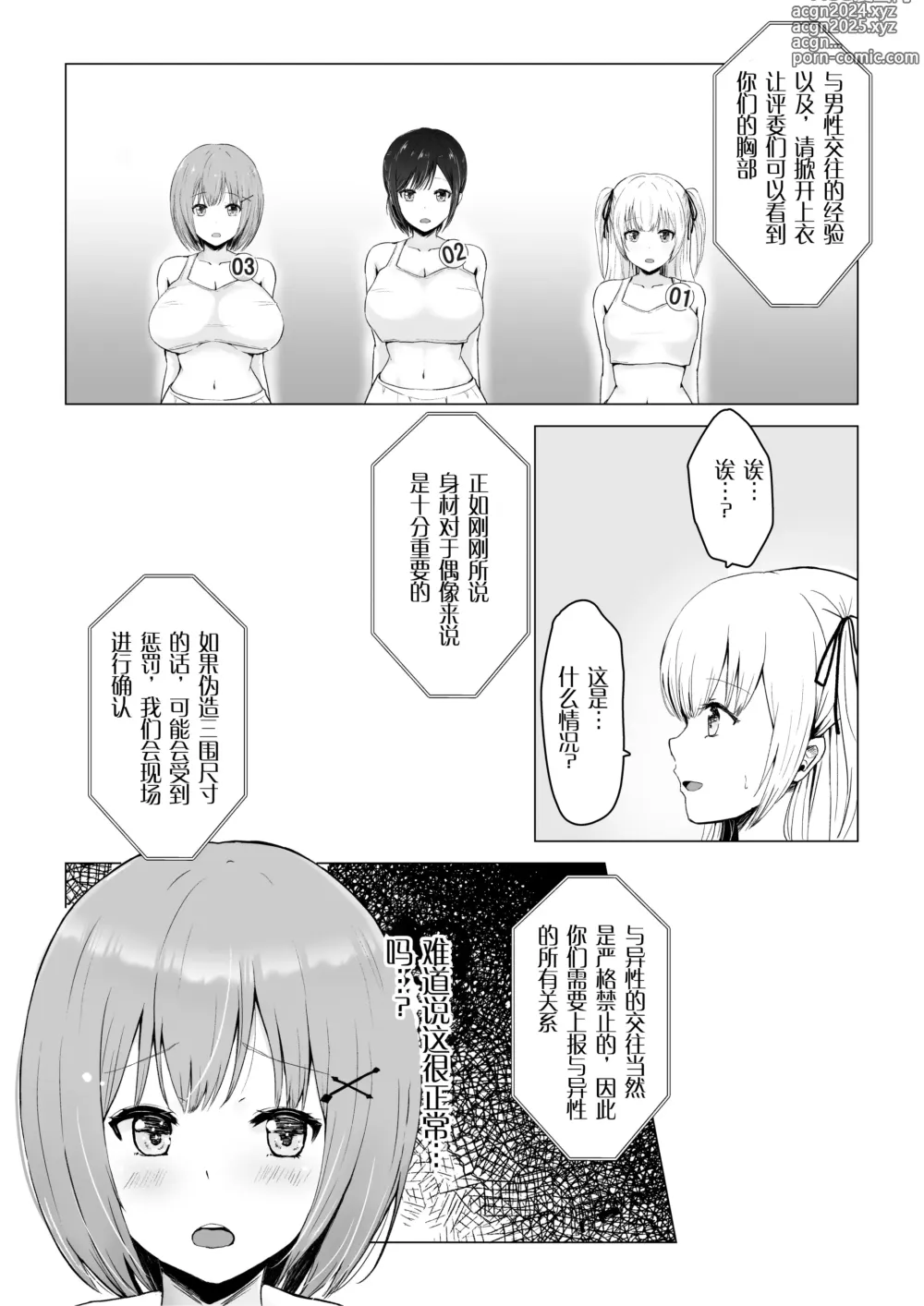 Page 11 of doujinshi Gachinko! Idol Audition